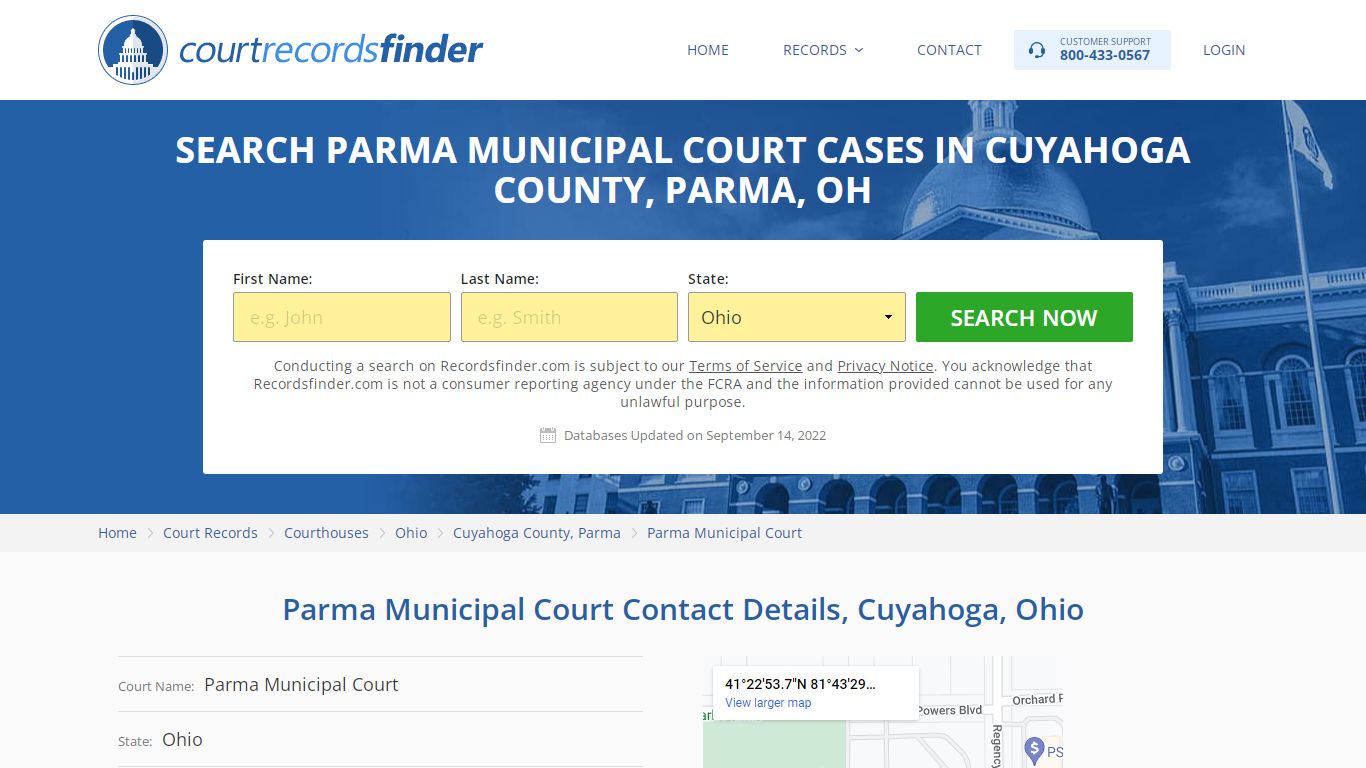 Parma Municipal Court Case Search - RecordsFinder